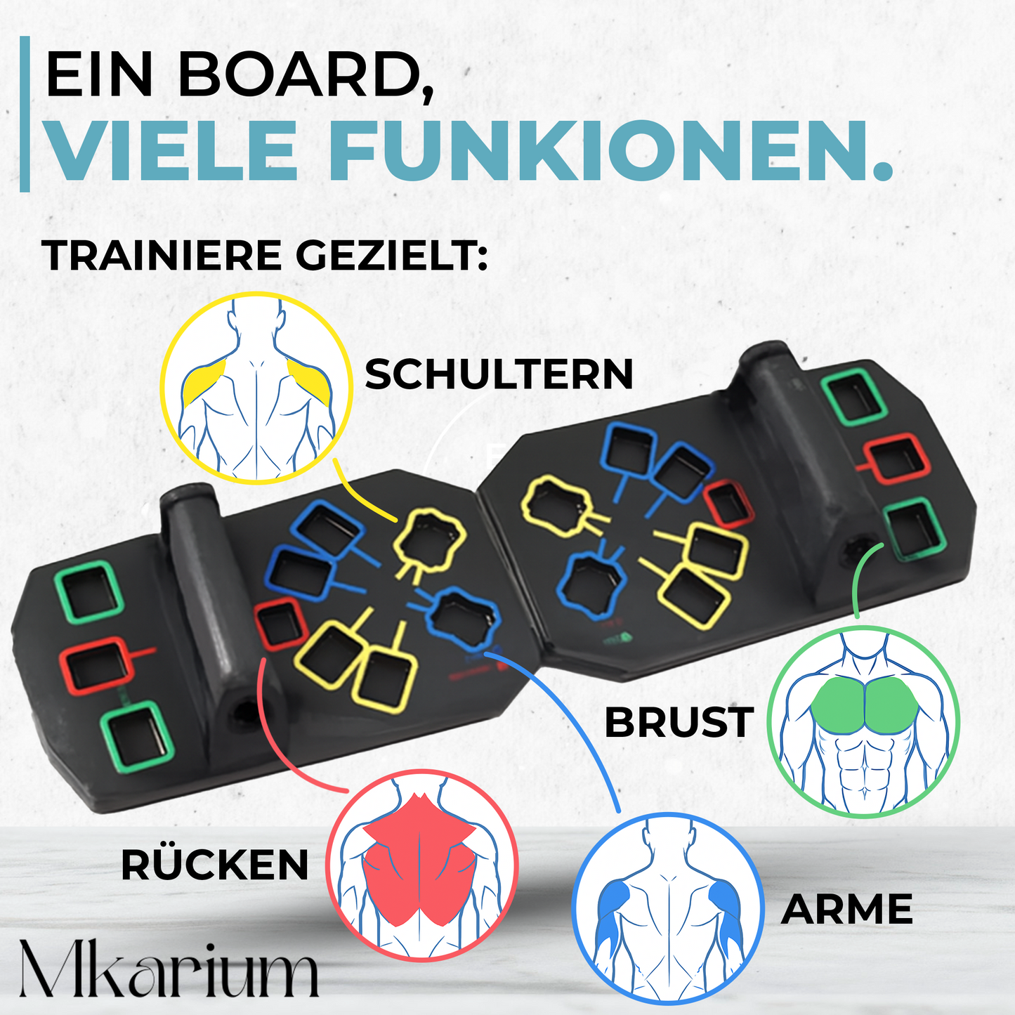MuscleTrack™ Quadropress - das smarte Fitnessstudio für Daheim