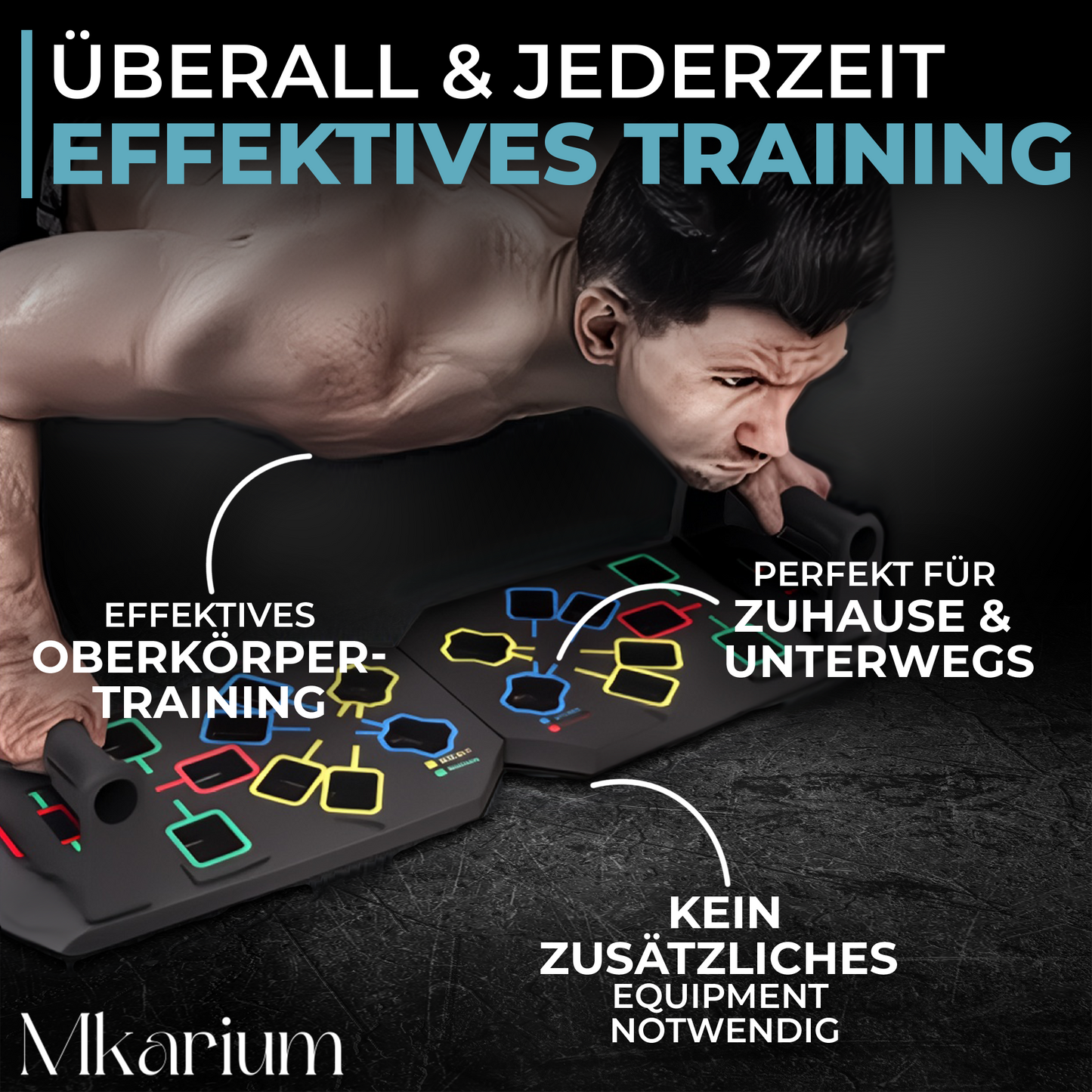 MuscleTrack™ Quadropress - das smarte Fitnessstudio für Daheim