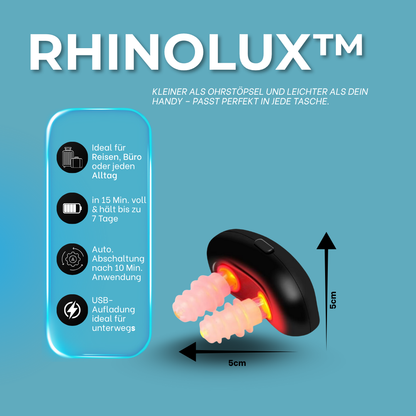 Rhinolux™ - Die Revolution gegen Schnupfen