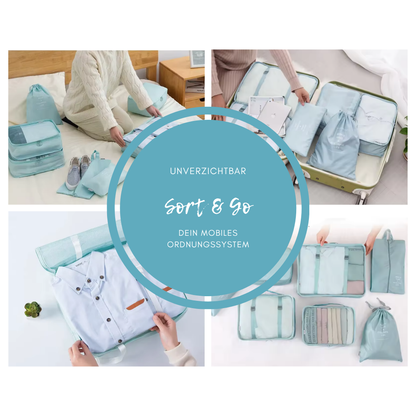 Sort & Go™ - das clevere 7-teilige Packsystem