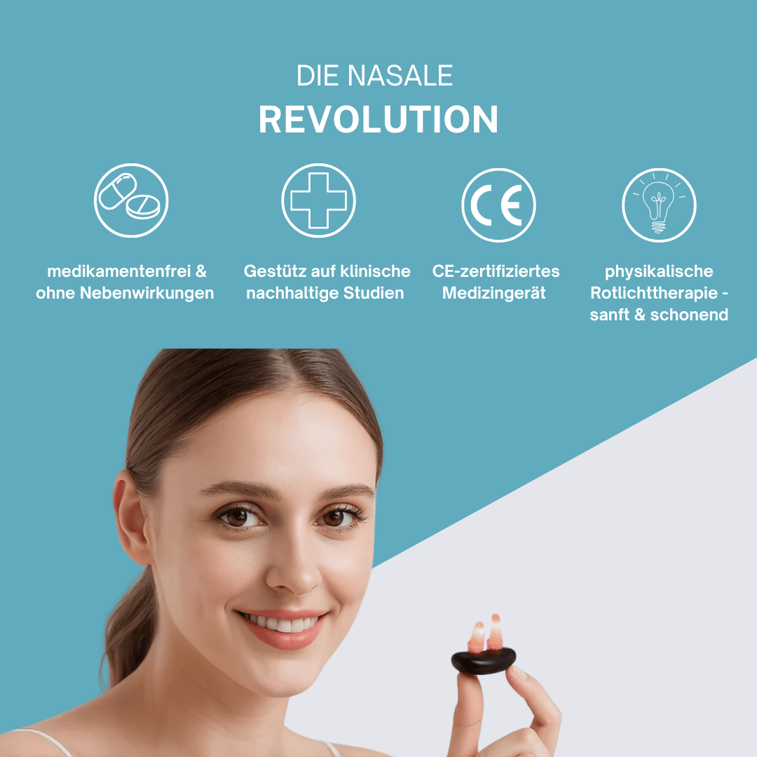 Rhinolux™ - Die Revolution gegen Schnupfen
