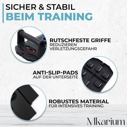 MuscleTrack™ Quadropress - das smarte Fitnessstudio für Daheim